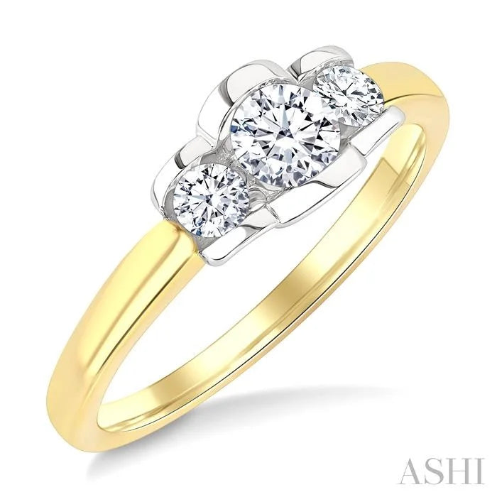 3 Stone Diamond Fashion Ring