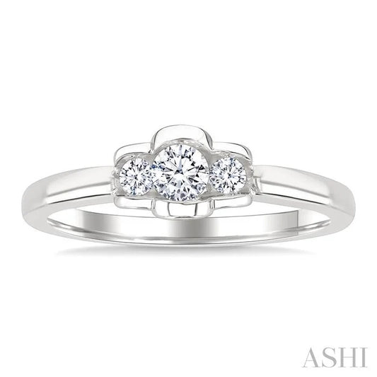 3 Stone Diamond Fashion Ring
