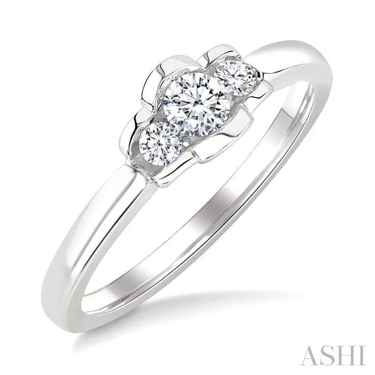 3 Stone Diamond Fashion Ring