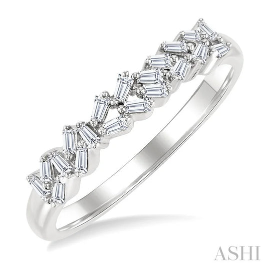 Scatter Baguette Diamond Fashion Ring
