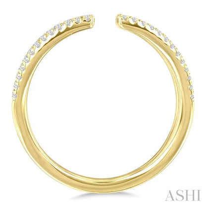 Diamond Fashion Open Ring