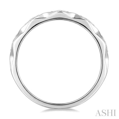 Geometric Stackable Diamond Fashion Band