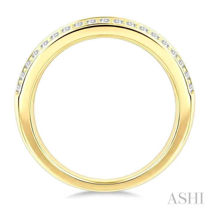 Channel Set Baguette Diamond Fashion Band
