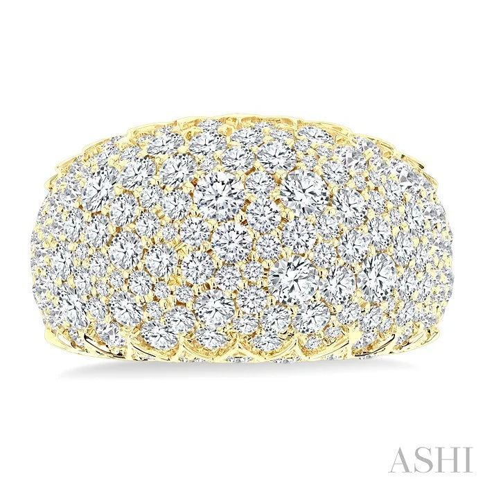 Diamond Fashion Dome Ring