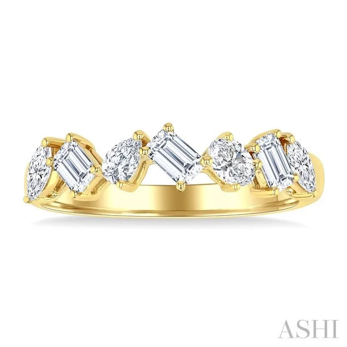 Mixed Shape Diamond Fashion Band