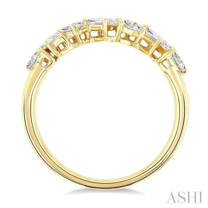Mixed Shape Diamond Fashion Band