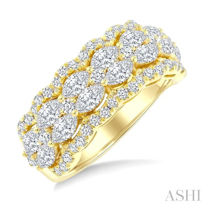 Crown Diamond Fashion Ring