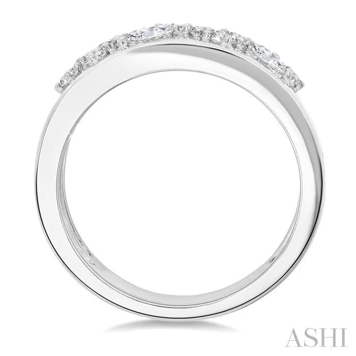 Diamond Fashion Wide Band