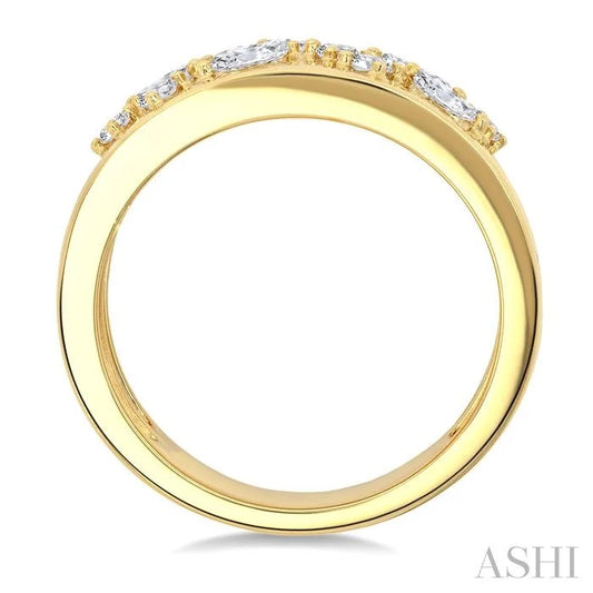 Diamond Fashion Wide Band