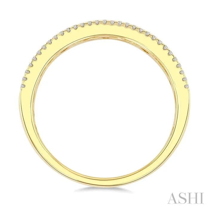 Flush Set Diamond Fashion Band