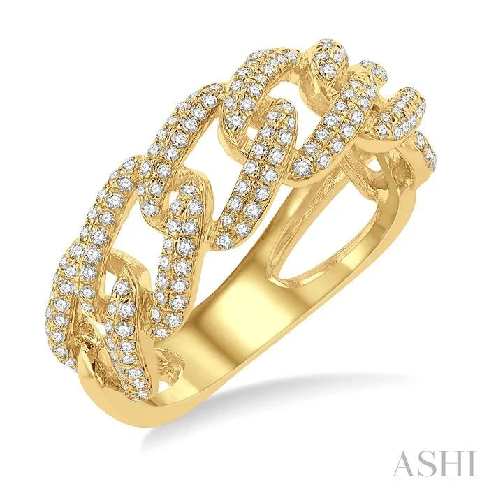 Cuban Diamond Fashion Ring