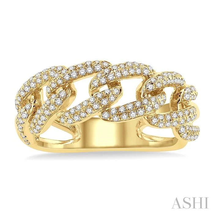 Cuban Diamond Fashion Ring