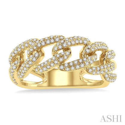 Cuban Diamond Fashion Ring