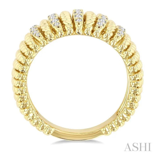 Diamond Fashion Dome Ring