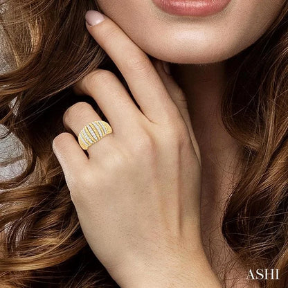 Diamond Fashion Dome Ring