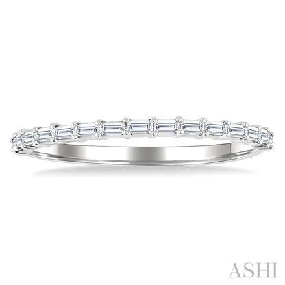 Stackable Baguette Diamond Fashion Band
