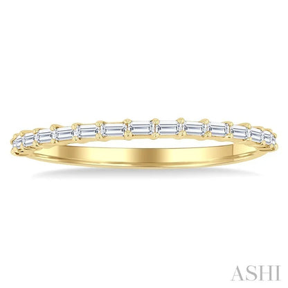 Stackable Baguette Diamond Fashion Band