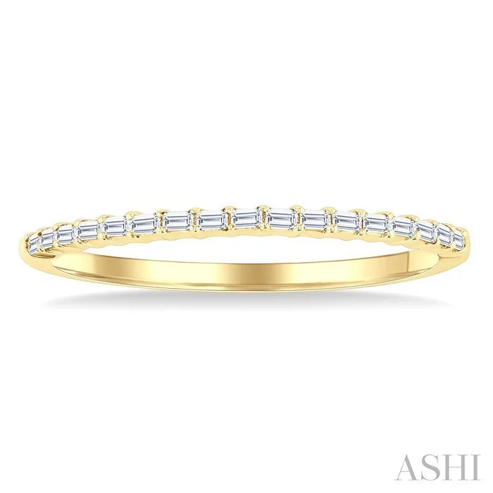 Stackable Baguette Diamond Fashion Band