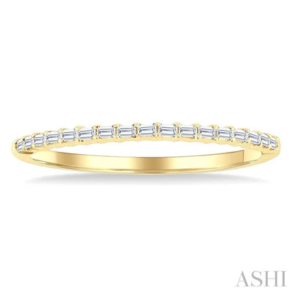 Stackable Baguette Diamond Fashion Band