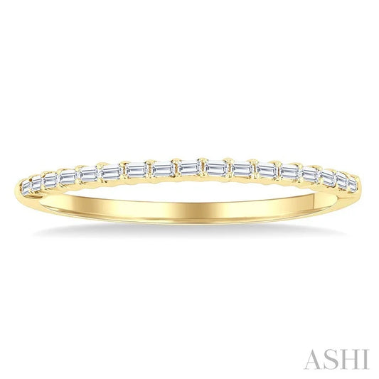 Stackable Baguette Diamond Fashion Band