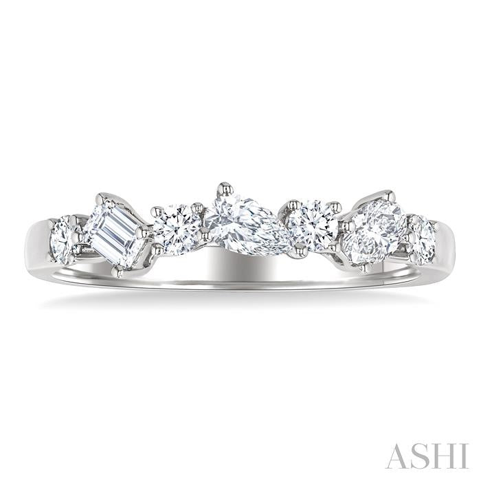 Mixed Shape Diamond Fashion Band