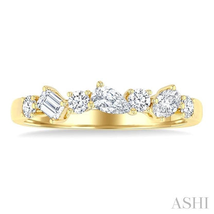 Mixed Shape Diamond Fashion Band