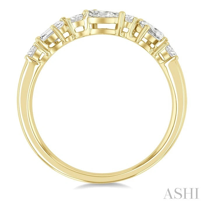 Mixed Shape Diamond Fashion Band