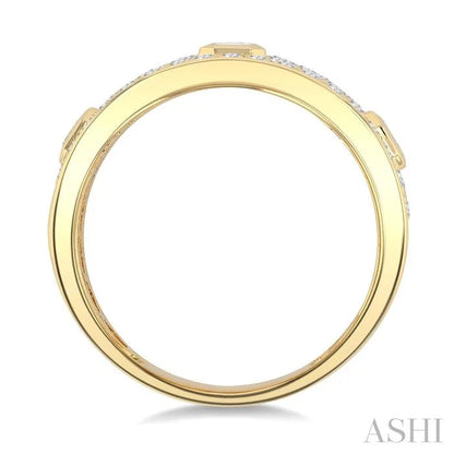 Bold Diamond Fashion Wide Band