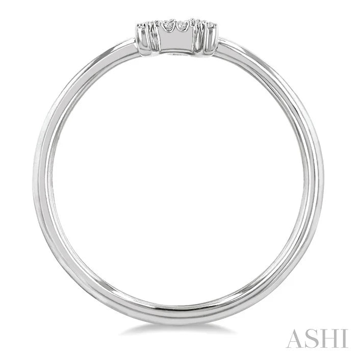 Block 'A' Initial Diamond Ring