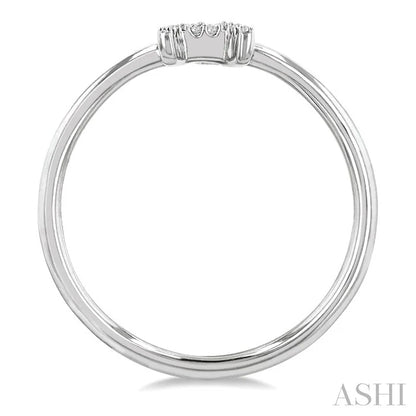 Block 'A' Initial Diamond Ring