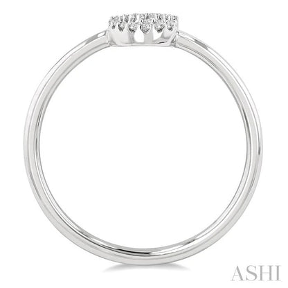 Block 'G' Initial Diamond Ring