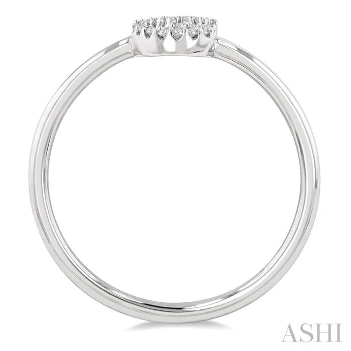 Block 'G' Initial Diamond Ring