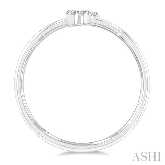 Block 'J' Initial Diamond Ring