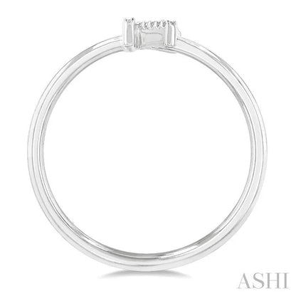 Block 'K' Initial Diamond Ring
