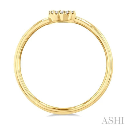 Block 'C' Initial Diamond Ring