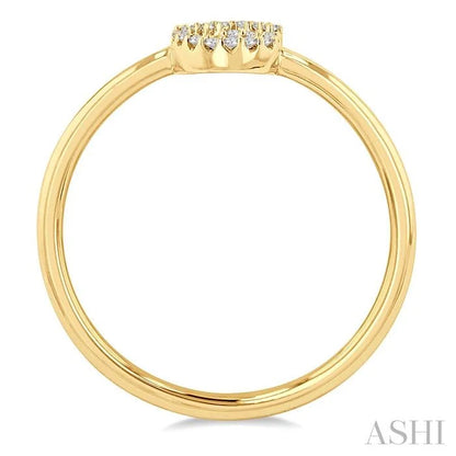 Block 'G' Initial Diamond Ring