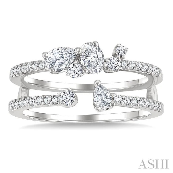 Mixed Shape Diamond Fashion Ring
