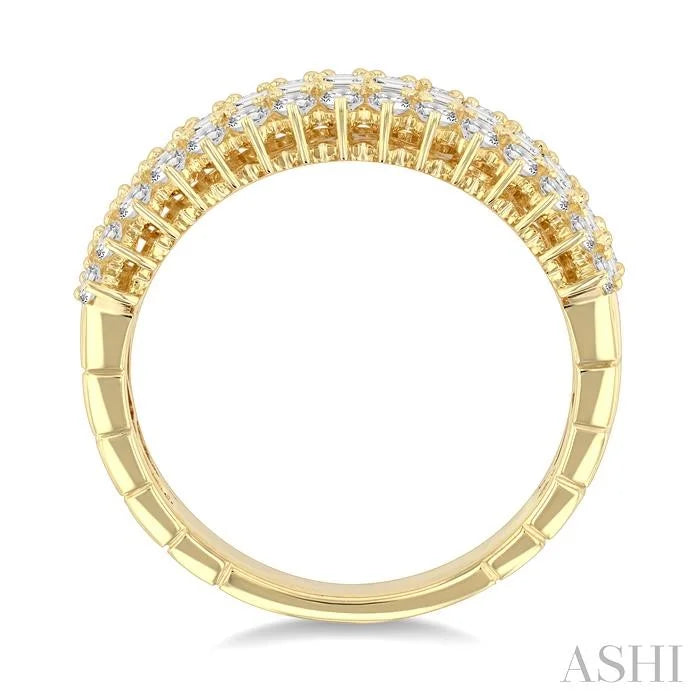 Baguette Diamond Fashion Band