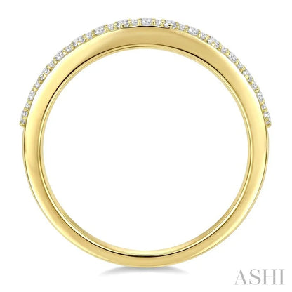 Kite Shape Honeycomb Diamond Fashion Band