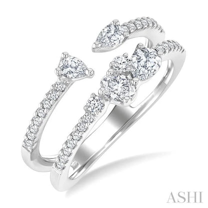 Mixed Shape Diamond Fashion Ring