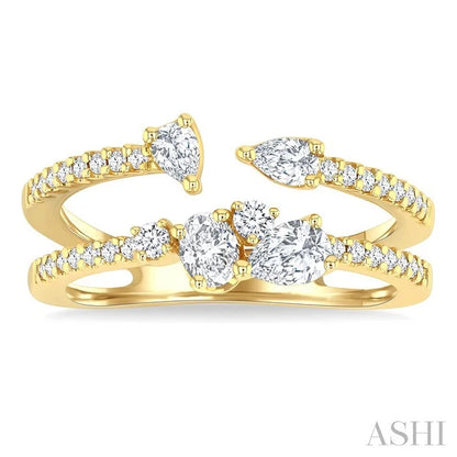Mixed Shape Diamond Fashion Ring