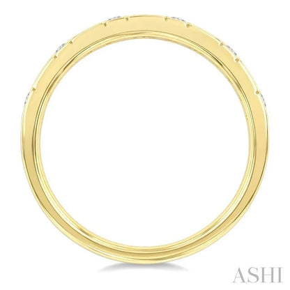 Hexagon Shape Weave Diamond Fashion Band