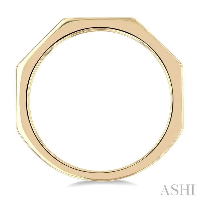 Marquise Shape Diamond Signet Ring