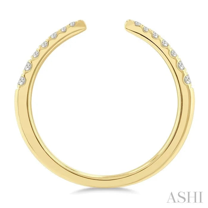 Stackable Claw Diamond Fashion Open Ring