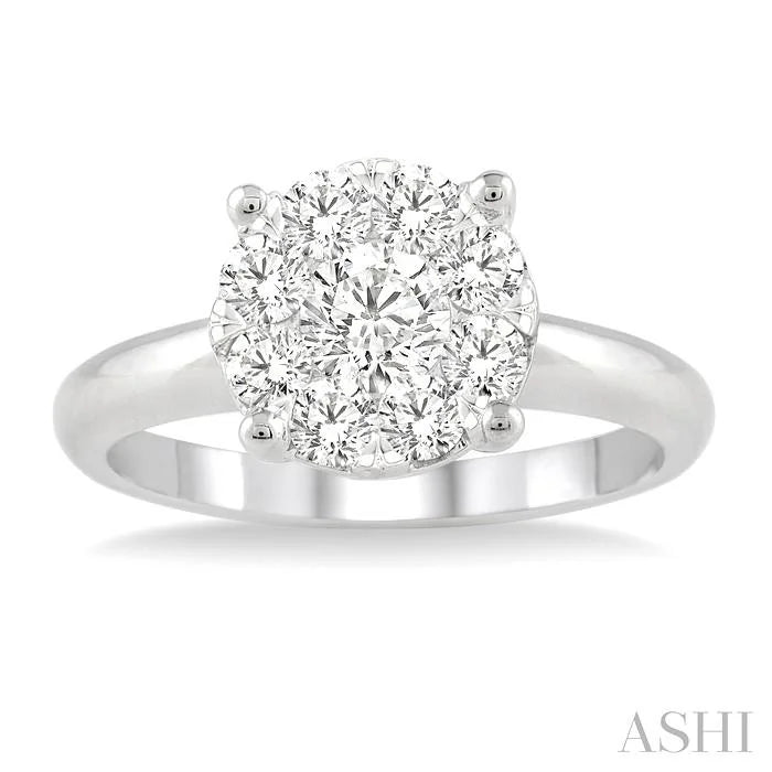 Round Shape Lovebright Essential Diamond Ring