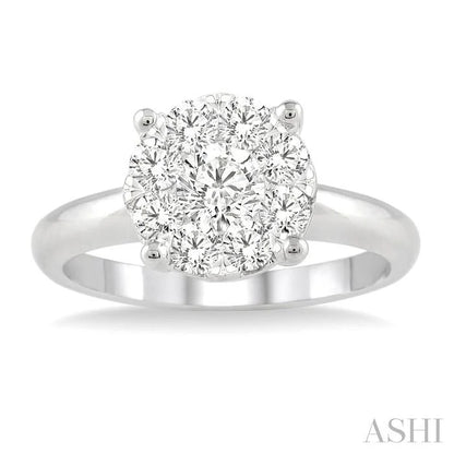 Round Shape Lovebright Essential Diamond Ring