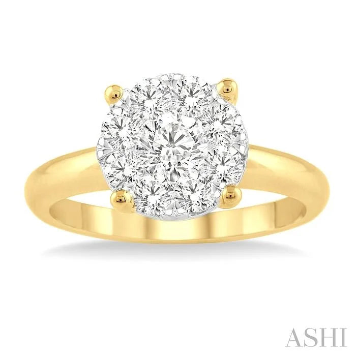 Round Shape Lovebright Essential Diamond Ring