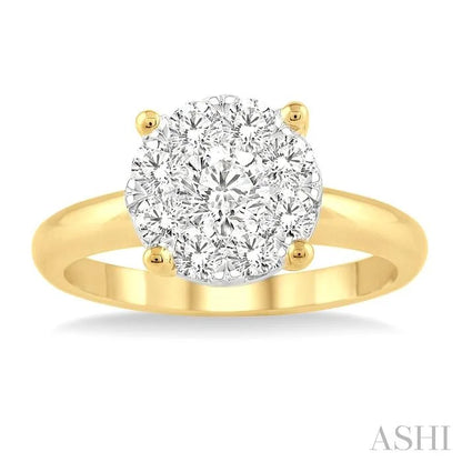 Round Shape Lovebright Essential Diamond Ring