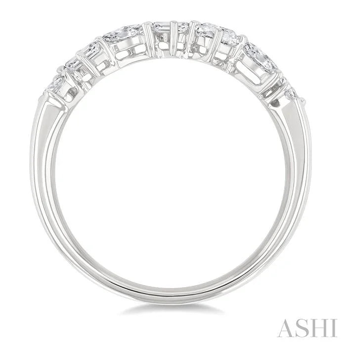Mixed Shape Diamond Fashion Band