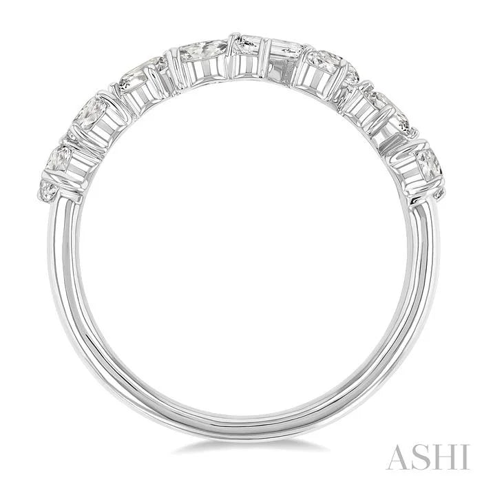 Mixed Shape Diamond Fashion Band